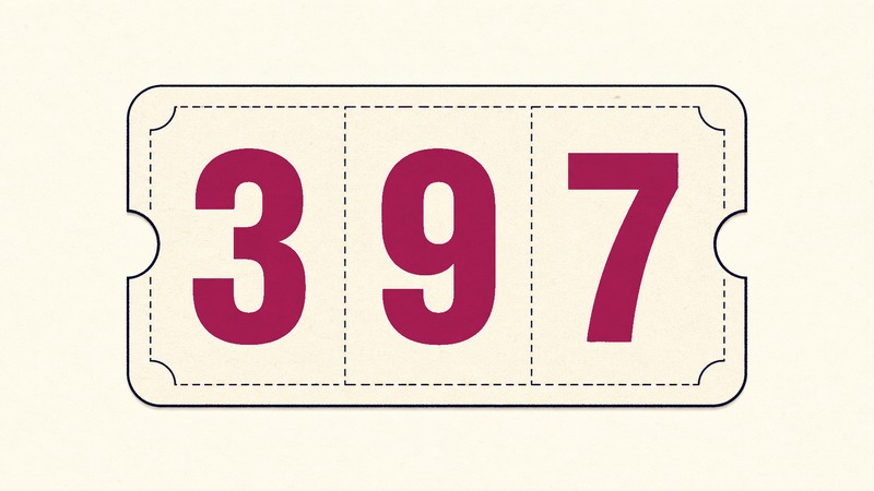ภาพประกอบช่วงหมายเลขของสลาก N3 ตั้งแต่ 000 ถึง 999 เทียบกับสลาก L6 แบบใบ
