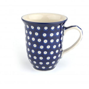 Polish Pottery Mug Tulip - Blue Eyes - 500ml
