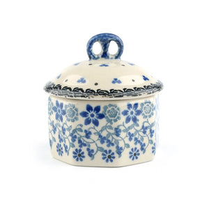 Polish Pottery Castle Mini Box - Belle Fleur