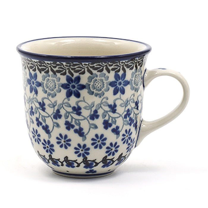 Polish Pottery Tulip Mug - Belle Fleur - 340ml