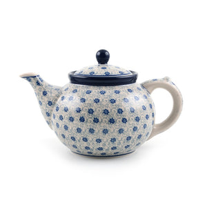 Polish Pottery Teapot - Flower Fountain - 1.3l
