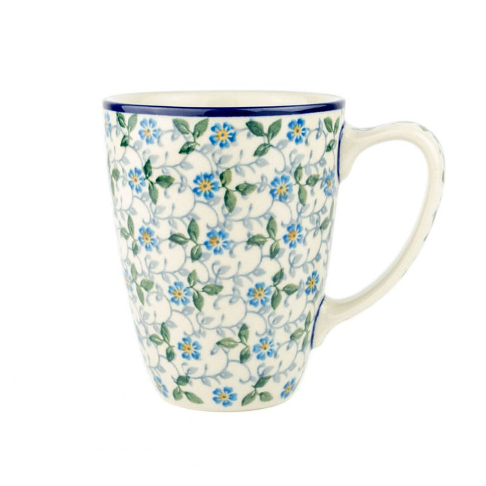 Polish Pottery Mug - Cornflower Blue