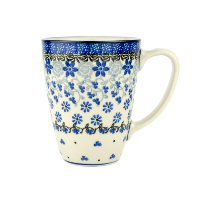 Polish Pottery Mug - Sweet Blue