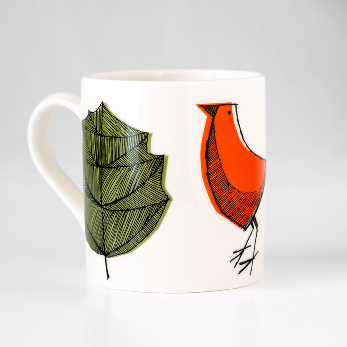 Carly Dodsley - Bird Leaf Mug