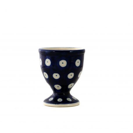 Polish Pottery Egg cup - Blue Eyes